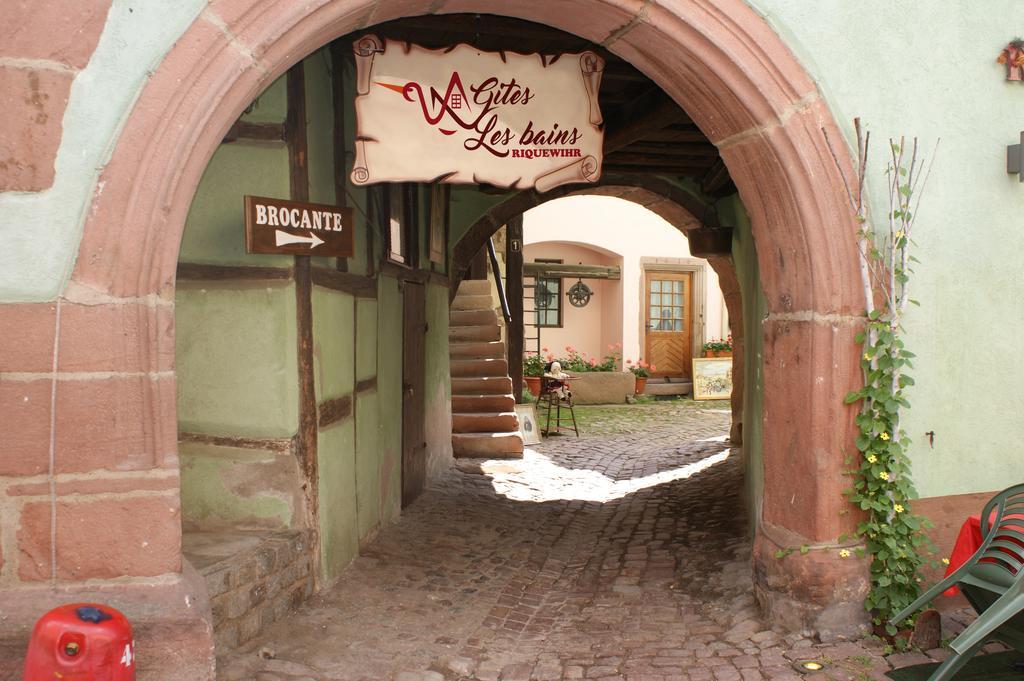 Gites Les Bains Riquewihr Bagian luar foto